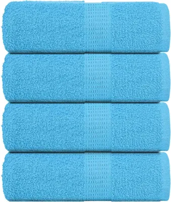 Obrázok produktu pre Uteráky pre hostí FROGN 4 ks tyrkysové 30x50 cm 360 g/m²