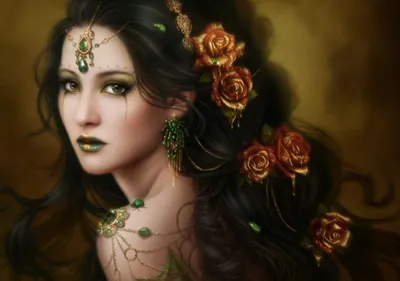 Produktbild von GRAFIKA Goldene Rose Puzzle 1000 Teile