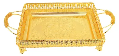 Produktbild von Dekoratives Serviertablett mit Rustikalem Design
