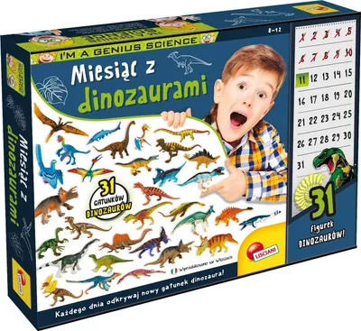 Produktbild von Lisciani Im ein Genie Monat mit Dinosauriern 12975