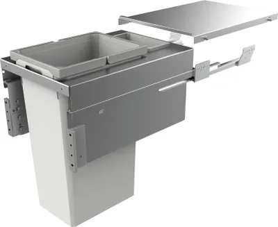 Zdjęcie produktu dla NABER 8012387 Kosz na śmieci COX CLAN 580/400-2 o pojemności 36,2 l / do szafki o szerokości 40 cm