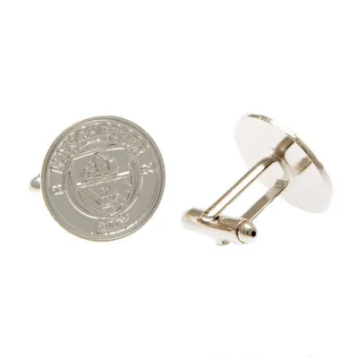 Immagine prodotto di Manchester City FC - Gemelli da polso, stemma BS1542 (taglia unica) (Argento)