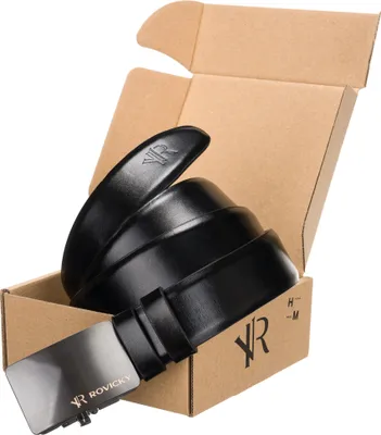 Image de ROVICKY R-BAT-105 Ceinture en cuir NOIR