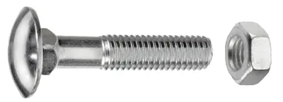 Produktbild von Connex Schlossschrauben M8 x 200 mm - 20 Stück verzinkt