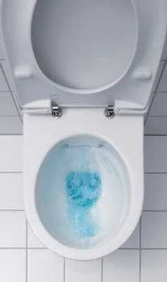 Produktbild von Geberit Renova Wand-WC Tiefspüler, Rimfr weiß, KeraTect