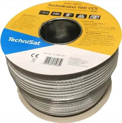 Zdjęcie produktu dla TechniSat TECHNIKABEL 100 CSS 100m