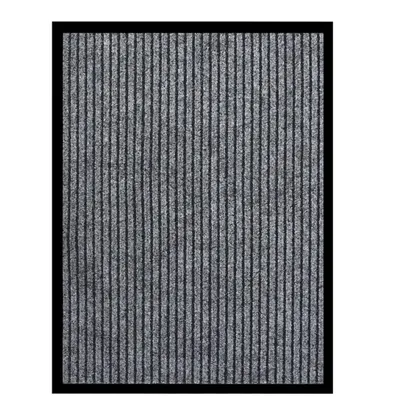 Produktbild von Fußmatte Gestreift Grau 60x80 cm