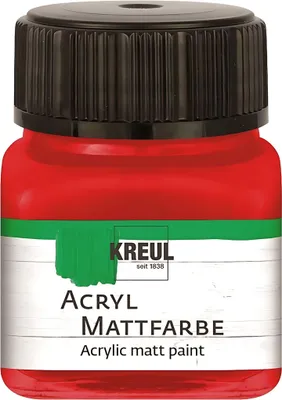 Zdjęcie produktu dla Kreul 75272 Farba akrylowa Dark Red 20 ml 1 szt.