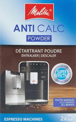 Produktbild von Melitta Entkalkungs Pulver "ANTI CALC" 2 x 40 g