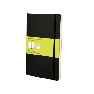 Obrázek produktu pro Moleskine Classic, Jednobarevný, Černá, 192 listy, Matný, Měkký obal, Dospělý