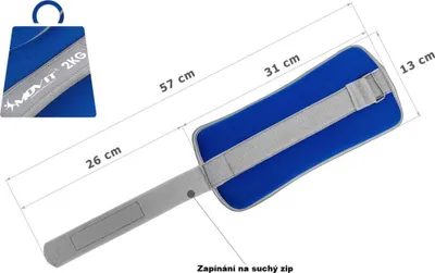 Obrázek produktu pro Movit neoprenové zátěžové reflexní manžety, 2 x 2 kg