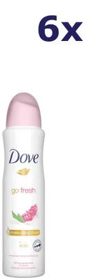 Produktbild von 6x Dove Deospray Go Fresh Granatapfel 250 ml