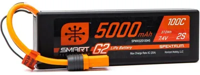 Obrázek produktu pro Spektrum Smart G2 LiPo 7.4V 5000mAh 100C HC IC5