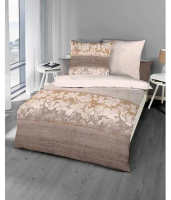 Produktbild von Kaeppel Biber Bettwäsche Promise 155x220 cm + 80x80 cm