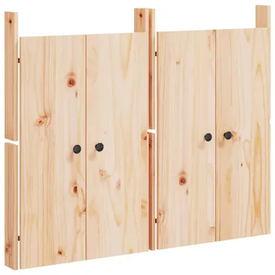 Zdjęcie produktu dla vidaXL Drzwi do kuchni zewnętrznej 2 szt. 50x9x82 cm lite drewno sosnowe