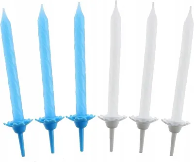 Produktbild von Geburtstagskerzen 24/12, Blaue Kollektion
