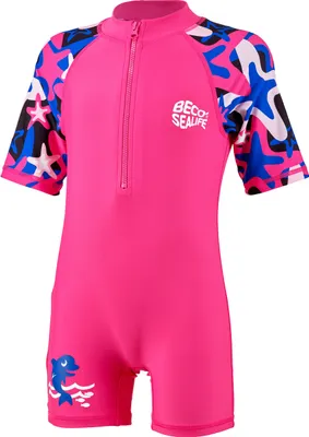 Produktbild von BECO the world of aquasports Badeanzug Swimsuit BECO-SEALIFE® UV50+ Schutzanzug perfekter Sonnenschutz Einteiler ultraweich und schnell trocknend pink 116/122