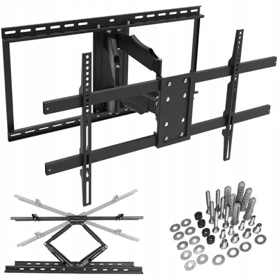 Produktbild von King Mount TV Wandhalterung KG-1028 | 42" - 100" | Vesa 200x100 - 800x400 | 45.5 kg | Schwarz