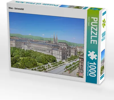 Produktbild von CALVENDO Puzzle Wien - Universität | 1000 Teile Lege-Größe 64x48cm Foto-Puzzle für glückliche Stunden