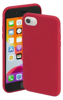 Produktbild von Hama Finest Feel, Cover, Apple, iPhone 6/6s/7/8/SE 2020, 11,9 cm (4.7"), Rot