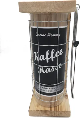 Produktbild von Kaffeekasse Eiserne Reserve Spardose Geld verschenken witzige Sparbüchse, Geldgeschenk