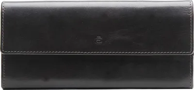 Produktbild von Esquire Leder Geldbörse Dallas Wallet With Flap Black schwarz