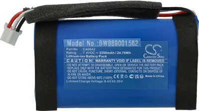Produktbild von vhbw Akku kompatibel mit Marshall EMBERTON, 1005696, 1001908 Lautsprecher Boxen Speaker (3350 mAh, 7,4 V, Li-Ion)