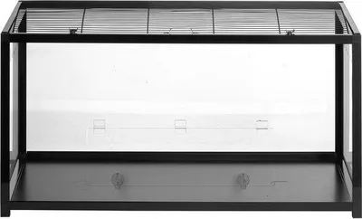 Obrázok produktu pre Veľký, priehľadný klietka pre hlodavce, vhodná pre malé zvieratá, s 360° výhľadom, dostatočnou ventiláciou, ideálna pre škrečky, myši a morčatá