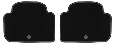 Imagen del producto de Alfombrillas traseras de moqueta para Kia Stinger 2WD 2017- (liftback) – 2 piezas, negras, a medida – Wielganizator LUX