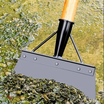 Produktbild von Schaufel & Spaten Multifunktionale Gartenschaufel, Reinigungsschaufel aus Edelstahl für Unkraut und Moos, Gartenreinigungsschaufel, Unkrautjäten, Pfla