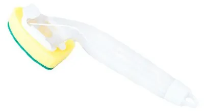 Produktbild von Spülbürste mit flüssigem Griff und Scheuerschwamm