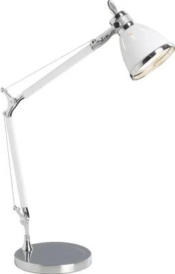 Produktbild von Schreibtischlampe, schwenkbar, 48-80 cm Höhe, Ø 21 cm, E27, max. 40 W