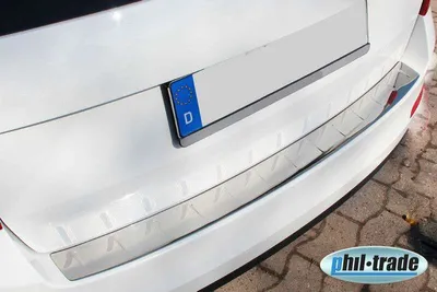 Obrázok produktu pre Nerezová ochrana nárazníka pre ŠKODA OCTAVIA III KOMBI | 2013-2016, VOR FACELIFT