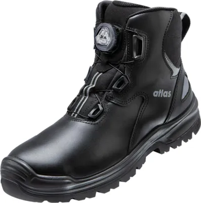 Immagine prodotto di Scarpa di sicurezza a media altezza Atlas FLASH 9255 XP BOA, taglia 46, colore nero, classe S3