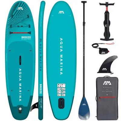 Immagine prodotto di SUP Aqua Marina Breeze 300 cm Blue mit Carbon Paddel
