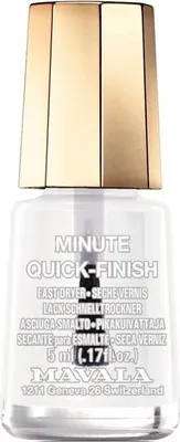 Obrázok produktu pre Mavala Mini Color, 5 ml, Priehľadná, Minute-Quick-Finish, rýchle sušenie, Ženy, Kefa