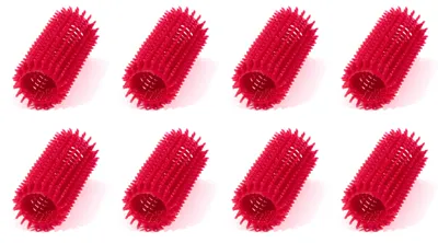 Produktbild von FP Kammwickler - Lockenwickler 26 mm Ø rot - 8 Stck.