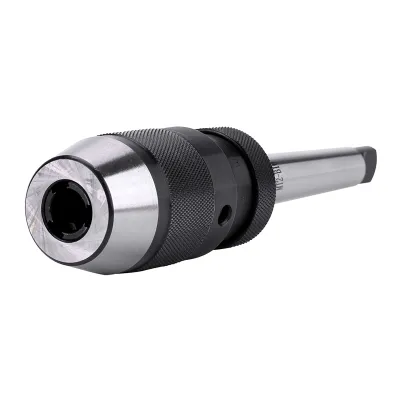 Zdjęcie produktu dla 1-częściowy, stalowy, samozaciskowy, bezkluczowy uchwyt wiertarski 113 mm 1/2 i wiertło MT2B16