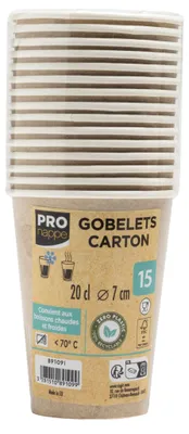 Produktbild von PRONAPPE 89110I, 200 ml, Karton, Weiß, 50 Stück(e)
