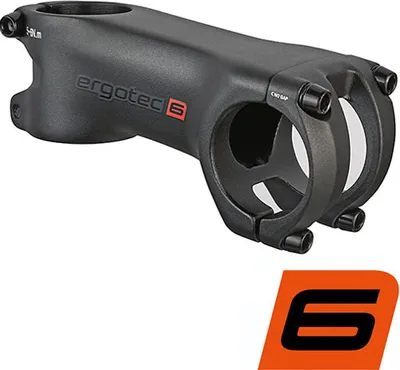 Produktbild von Ergotec 31.8 mm HAKE Ahead-Vorbau 31 - 8/28 6mm Aluminium 80mm Schwarz - Leic...
