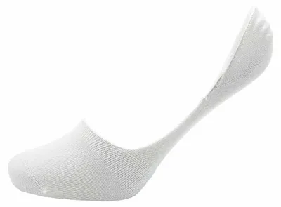 Produktbild von Unsichtbare Fußlinge aus Lyocell – Weiß – 35-38