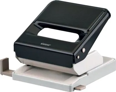 Produktbild von Büroring Bürolocher, schwarz, Stanzleistung: 25 Blatt,