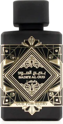 Produktbild von Lattafa Badee Al Oud – Oud for glory, Unisex, 100 ml, Nicht nachfüllbare Flasche, Flüssiges Parfüm, Bergamotte, Schwarze Johannisbeere, Rosa Pfefferkorn, Karamell, Oud, Pfingstrose