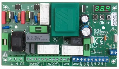 Obrázek produktu pro Elmes STB230VM2 ovladač pro bránu jednoskřídlovou/dvouskřídlovou 230VAC