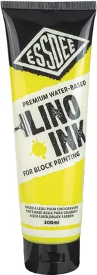 Produktbild von Essdee Linoldruckfarbe 300 ml - Lemon Yellow