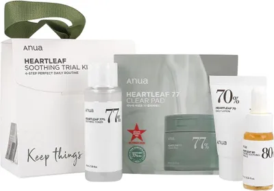 Produktbild von ANUA HEARTLEAF SOOTHING TRIAL KIT - Gesichtspflegeset