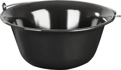 Obrázek produktu pro Kotlík MagicHome, na guľáš, 12 lit., 39,8x18 cm, smaltovaný, sivo-čierny, bez pokrievky