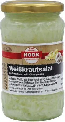 Image de Hook - Salade de chou blanc, 6 bocaux de 190 g