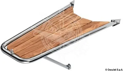 Produktbild von Bugspriet AISI 316/Teak simple Ø 32 mm , 1 Stück