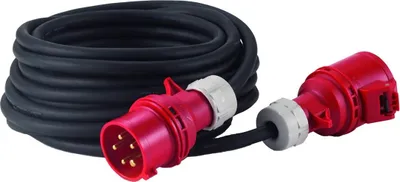 Produktbild von HEDI VKD50324 Drehstrom-Verlängerung 32 A, 50 m 5x4,0 mm²